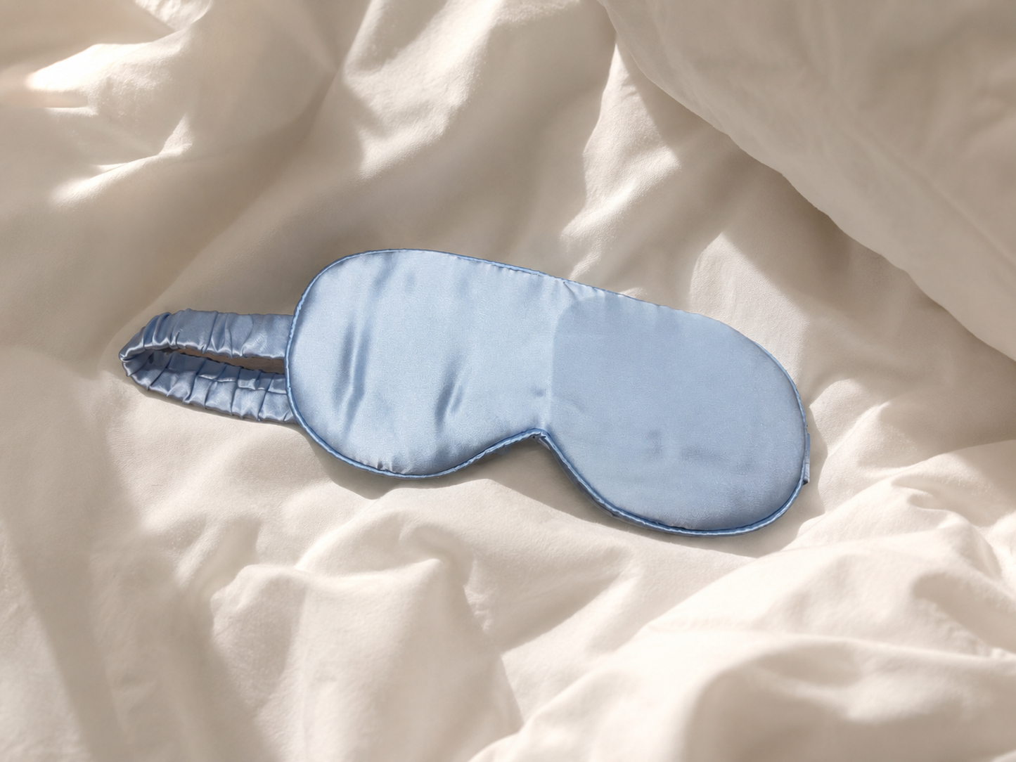 Mulberry Silk Eye Mask (Blue Serenity)